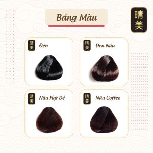 Dầu Gội Thảo Dược Nhuộm Phủ Bạc Tóc Komi Japan