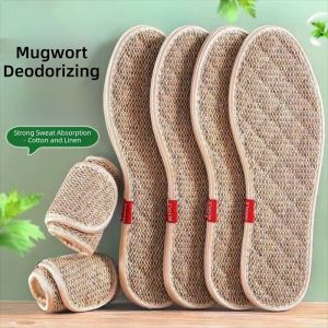 JIMEIXIAN01 Thấm hút mồ hôi Đế giày bằng vải cotton và vải lanh Thoáng khí Đã dày lên Đệm giày thể thao Chất lượng cao Chống trơn trượt Đế giày chống mùi Giày thể thao
