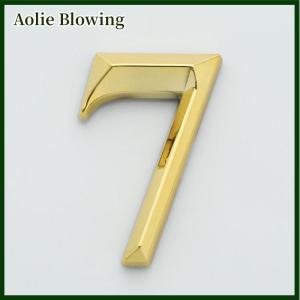 Aolie 1pc Height 5cm en Home Sticker Address Door Label Modern House Number