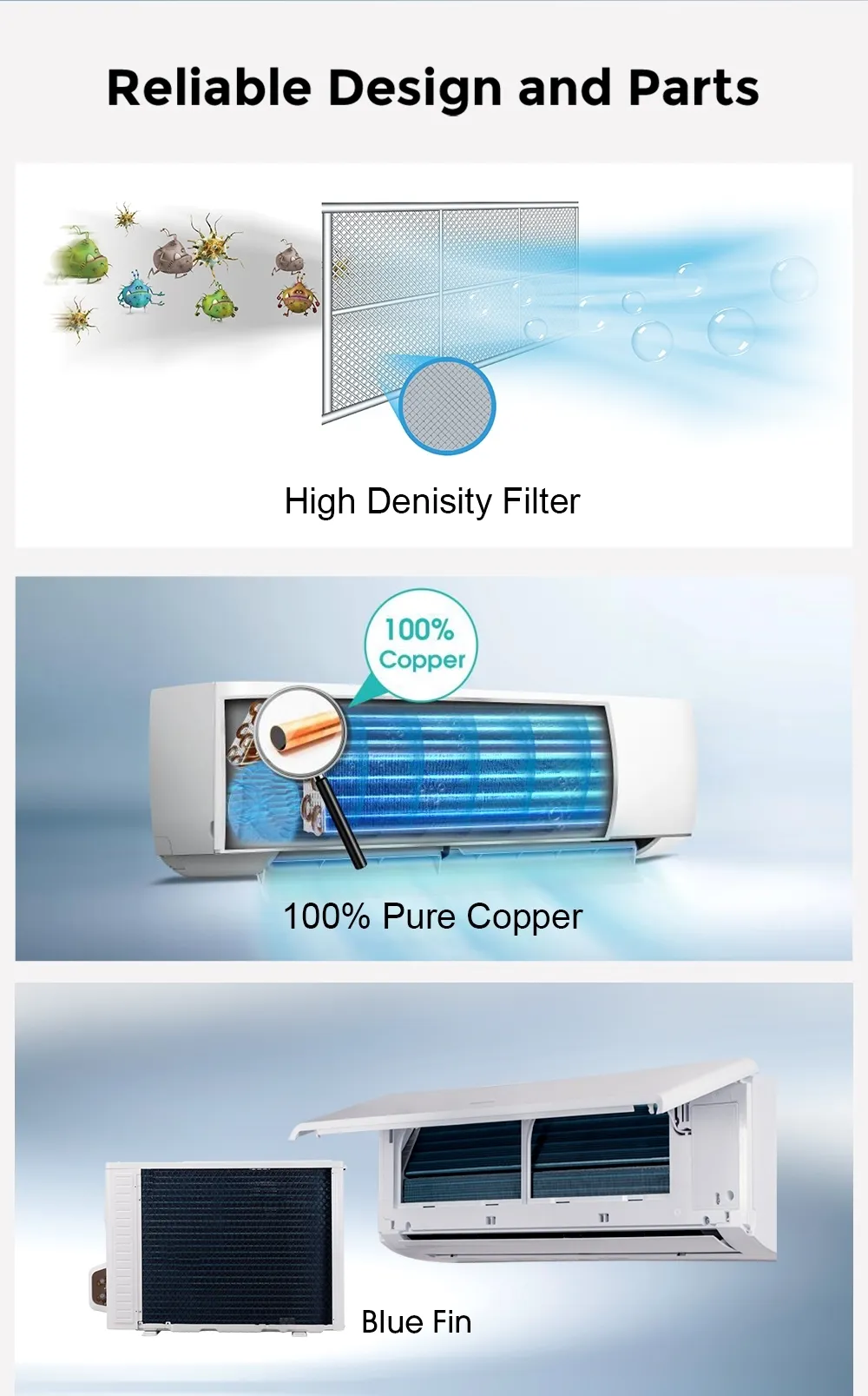 Hisense AS-13TRCE2T CE serie เครื่องปรับอากาศติดผนัง ระบบ Inverter 12000 BTU แอร์ เครื่องปรับอากาศ