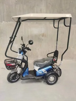 E-BIKE THREE WHEELS WITH OR WITHOUT ROOF STYLE WATER REPELLENT SCRATCH AND DUST PROOF WITH BUILT-IN BAG REUSABLE HIGH QUALITY GUARANTEED