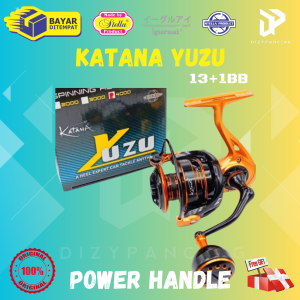 Reel pancing Katana Yuzu Power handle 13+1bb 1000 4000 5.2:1