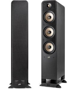 Polk Audio Signature Elite Series ES60 Floorstanding Speakers (tower) for home theater and hifi - color black Polk ES60