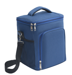 Thermal Insulated Cooler Lunch Bag Aluminum Film Keep Warm Cold High Capacity Shoulder Picnic Bag