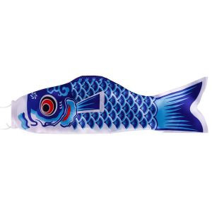COUPLECOL Koinobori diều Trang trí sân Phong cách Nhật Bản Treo đồ trang trí Chuông gió Windsock Cờ cá chép