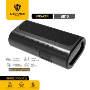 { NY ACC } Speaker Bluetooth Portable LENYES S810 Wireless HiFi Stereo Original