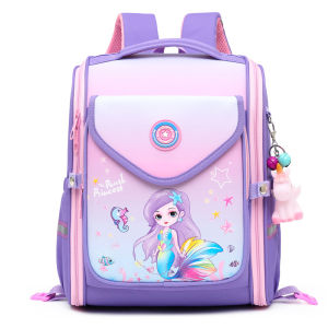 milu Seven-Star Fox Dinosaur Boys Princess Girls Children Waterproof and Lightweight Spine Protection Primary School Schoolbag