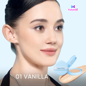 SKINTIFIC Perfect Stay Velvet Matte Cushion | Flawless High Coverage Waterproof