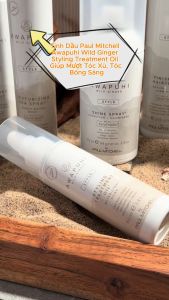 Tinh Dầu Paul Mitchell Awapuhi Wild Ginger Styling Treatment Oil Giúp Mượt Tóc Xù Tóc Bóng Sáng