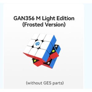 [GAN Official Store]GAN 356 M 3×3 Rubik With GES Speed Cube khối Rubik Đồ chơi xếp hình khối lập phương giáo dục dành cho trẻ em mới bắt đầu Quà tặng Giáng sinh