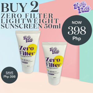 Belle Dolls Zero Filter Lightweight Sunscreen Face and Body 50ml Promo