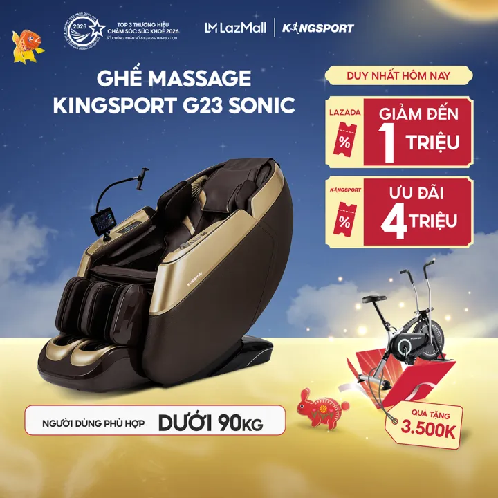 Ghế massage KINGSPORT Standard G23 Sonic
