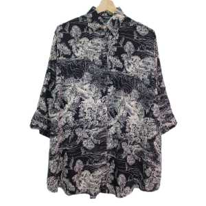 TUNIK KEMEJA JUMBO RAYON BRANDED LD 130 CM SUPER BIG SIZE XXXXXL 5XL 4521#