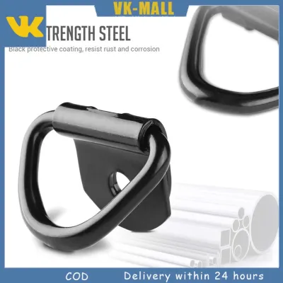4pcs Truck Metal V‑Ring Cargo Tie Down Anchors Fixing Ring for Boat Trailer Truck Off-road Vehicle