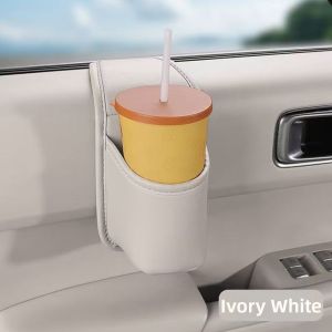 GTRBFDS Space Saving Car Door Cup Holder Side Mount Easy Access Vehicle Cup Holder Multi Purpose Car Storage Pocket Drink Storage