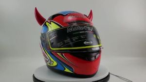 Phụ kiện trang trí mũ bảo hiểm xe máy điện còi hút còi sáng tạo cho nam nữ và trẻ em phong cách retro phổ quát #