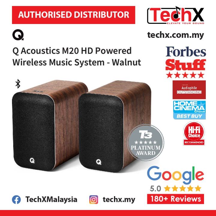 Q Acoustics M20 HD Bluetooth & Wireless Speakers Powered Speakers