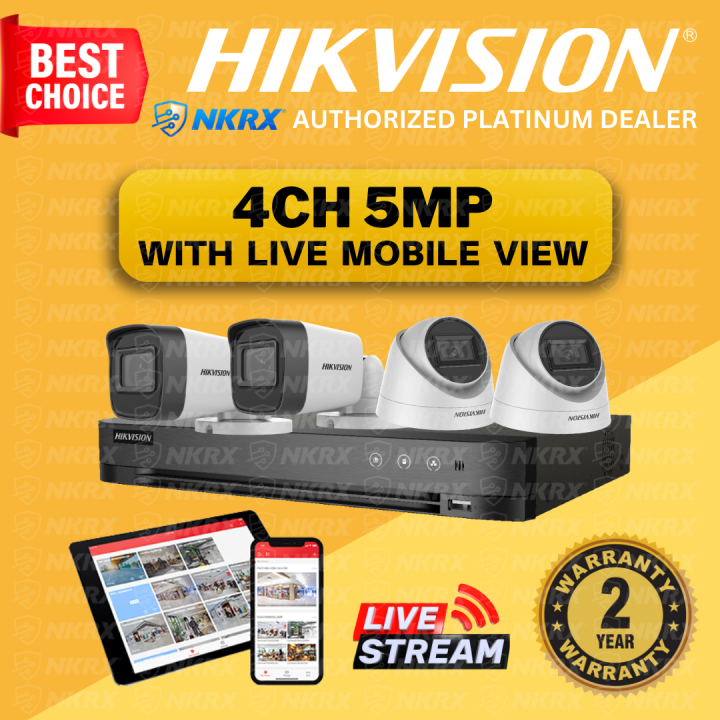 Kit shops hikvision 5mp