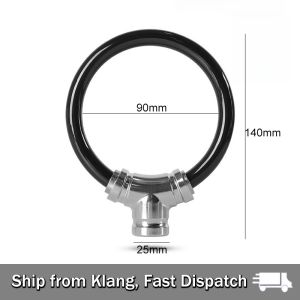 【READY STOCK】Anti-theft Bicycle Lock/Portable Padlock/Scooter MTB Road Bike Clasp Cycling/Zinc Alloy Wheel Lock Road