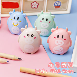 Cartoon Pencil Sharpener 1PCS 卡通卷笔刀1个 Pengasah Pensel Kartun 1PCS Pemotong Pensel Kartun Haiwan Comel Cute Mini Stationery Student