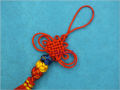 Chinese knot gourd silk Chinese knot Bawu bamboo flute musical instrument crafts gift pendant Ear pendant jewelry.