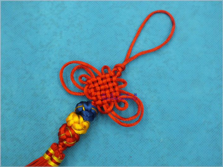 Chinese knot gourd silk Chinese knot Bawu bamboo flute musical instrument crafts gift pendant Ear pendant jewelry