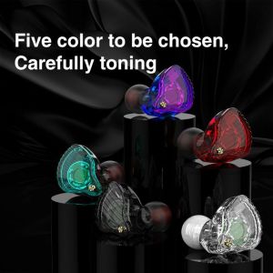 Headset QKZ SK3 HIFI BASS stereo music gaming telepon daily earphone IEM with mic original