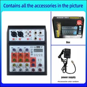 MG07BT Professional Audio Mixer 7-channel na built-in na EQ/recording function Suportahan ang