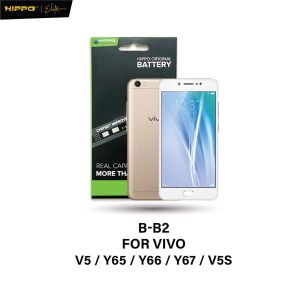 Hippo Baterai B-B2 3000mAh Untuk Vivo V5 / Y65 / Y66 / Y67 / V5S Original Cell Batrai Batre Batere Battery