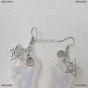 [COD] WEICHENG Y2k Angel Wings Earrings For Women Resin Ear Clips Ear Hooks Fashion Party Jewelry Gift