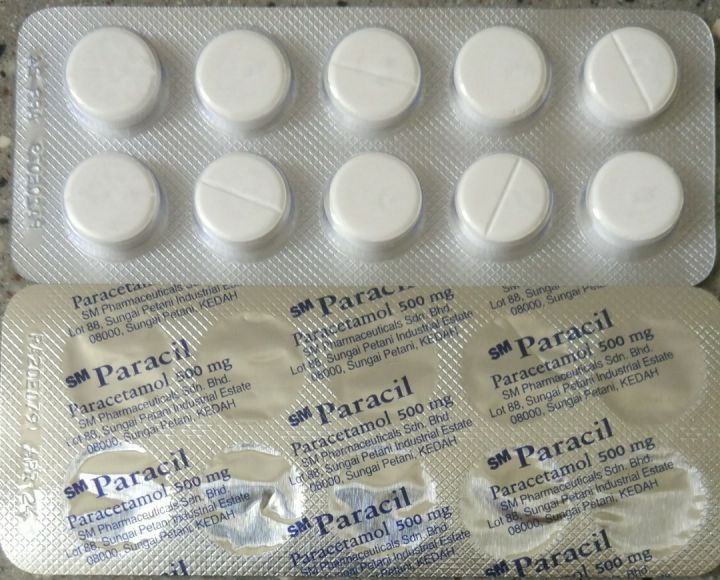 [Fast Shipping-Exp 2030]Paracil 500mg Paracetamol BP 50s/100s/200s/400s ...