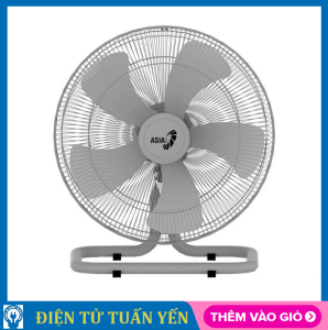 Quạt sàn bán công nghiệp Asia VY586790 xám 80W (lồng sắt) - Hàng chính hãng
