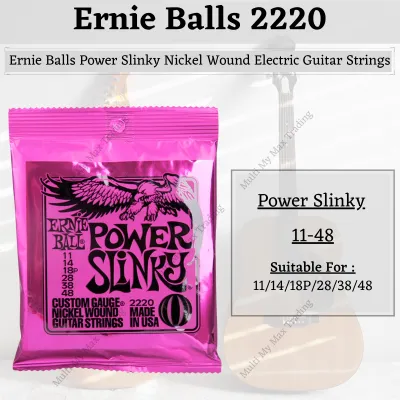 1 Set Ernie Ball Strings Super Slinky Electric Guitar String Nickel-Plated Bass Strings Tuner Cutter