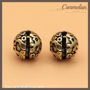 [Carmelun] เครื่องประดับทองเหลืองแบบย้อนยุคที่ทนทานจี้รูปกระดิ่งขนาดเล็กสำหรับเป็นของขวัญเครื่องประดับจี้ห้อยพวงกุญแจของขวัญวันเกิด