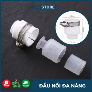 Đầu nối đa năng chuyên dùng cho vòi không có ren Cmon Lắp đặt cho các loại vòi nước - AZ Store
