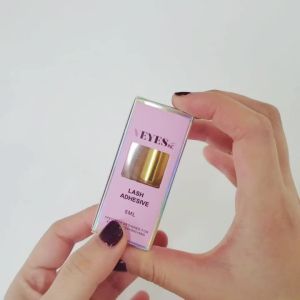 VEYES INC Lash Glue 5 ML 1-2 Sec Drying Time 8 Weeks Bonding Eyelash Extension Glue Black Adhesive for Professional Use