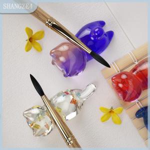 【SHANGZE4】 3D Mèo Pha Lê Epoxy khuôn nhựa tự làm ba chiều nằm mèo trở lại Keychain bút chủ Silicone khuôn