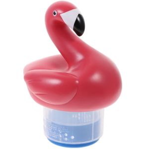 SWEET TIM PVC Pool Chlorine Floater Dispensers Turtle Flamingo Swimming Pool Dispenser Cute Duck Chlorine Tablets Turtle Floater Swimming Pool