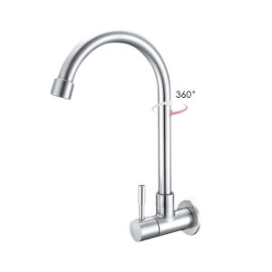 SUS304 Kitchen Faucet Sink Faucet Universal 360 ° Rotary Extender Water Pipe
