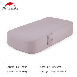 Naturehike (Only CoverNot Mattress!!!) BanXia Comfortable Cotton Sleeping Pad Cover Mattress Cover Bed Sheet Bedspread 360° Wrap 36cm Surround
