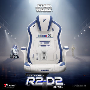 TTRacing Duo V4 Pro R2-D2 Edition Gaming Chair Ergonomic Home Office Chair - 2 Years Warranty