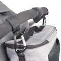1~10Pcs Reusable Nylon Straps with Aluminum Alloy Carabiner Hook Adjustable Cable Ties Nylon Loop Wrap Buckles Clip. 