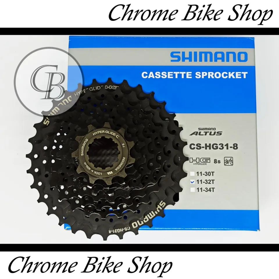 Sprocket Sproket Casette Shimano Speed 11-32T HG31-8 Casette