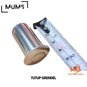 MG Tutup Lubang Grendel Tanam "C" Stainless Cover Flush Bolt Penahan Debu