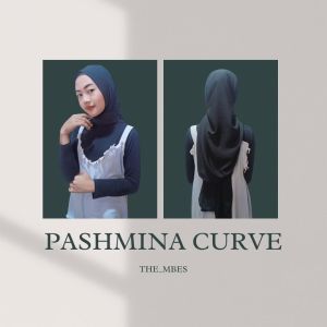 pashmina curve atau pashmina oval ceruty babydoll premium