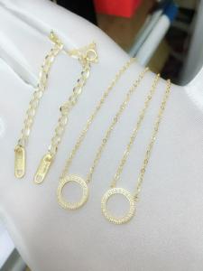 (Khóa tròn cao cấp) Dây Chuyền Nữ Hình Cầu Titan Đính Đá Cao Cấp- Dùng lâu dài không đen rỉ