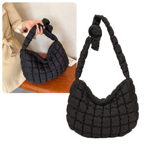 Tas Selempang Wanita Besar Awan Puff Sling Bubble Bag Nylon Warna JCPBG06