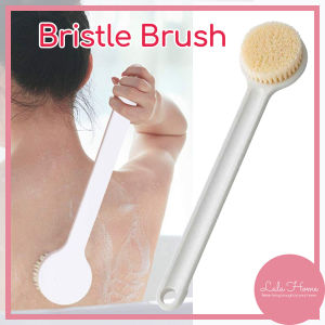 Long Handle Bristle Bath Brush Back Scrubber Bath Body Brush Scrub Shower Soft Berus Mandi Berbulu Lembut 软毛沐浴刷
