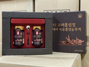 Cao hồng sâm nhung GORYO hộp 2 lọ x 250g - Thành phần ít đường rất tốt cho người cao tuổi