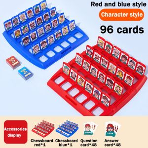Guess Who I Am Childrens Board Game Parent-Child Interactive Early Education Toys Family Guessing Games